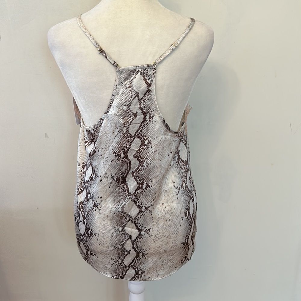 Bishop + Young animal print lace camisole Size S New - Picture 6 of 8